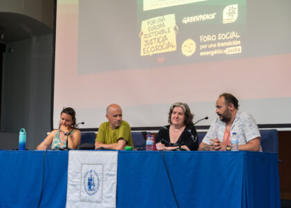 JULIO 2023: MESA DEBATE: POR LA DEMOCRATIZACIÓN DE LA ENERGÍA